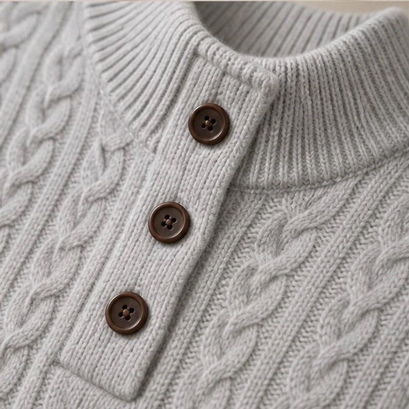 Yolanda Cashmere Sweater - Gray - Catalog Group: Clothing - Brondals - Image 2