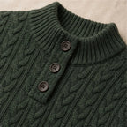Yolanda Cashmere Sweater - Olive - Catalog Group: Clothing - Brondals - Image 2