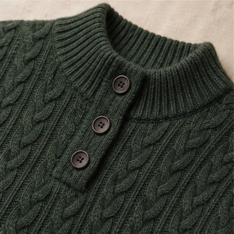 Yolanda Cashmere Sweater - Olive - Catalog Group: Clothing - Brondals - Image 2