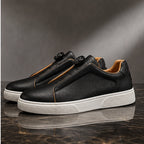 Jenson Leather Sneakers - Black - mens sneakers - Brondals - Image 2