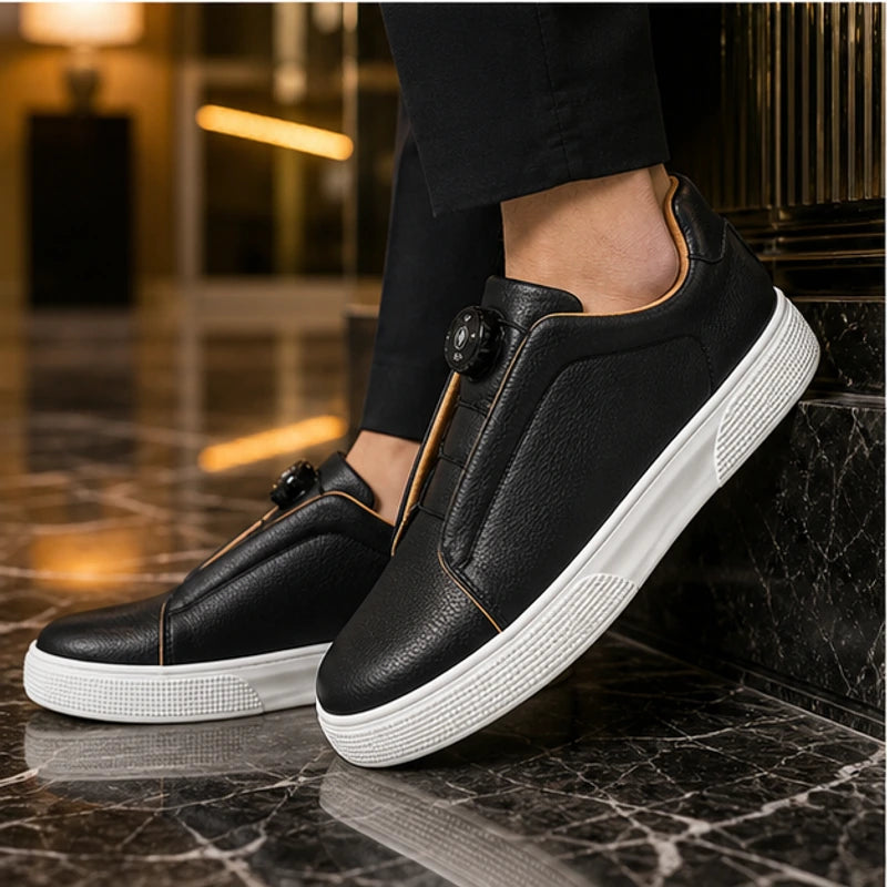 Jenson Leather Sneakers - Black - casual shoes - Brondals - Image 6