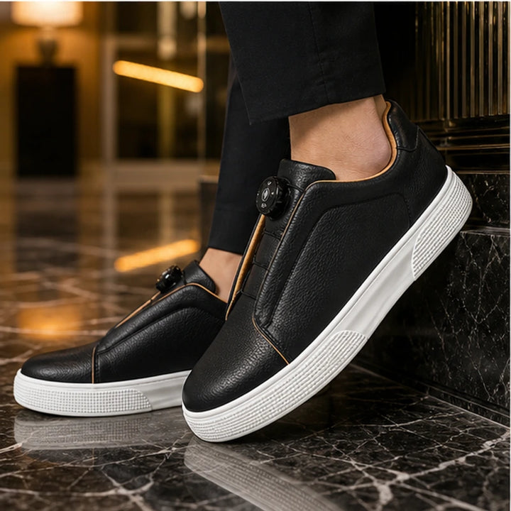 Jenson Leather Sneakers - Black - casual shoes - Brondals - Image 6