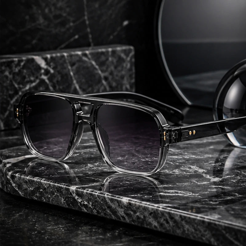 Nava Flex Sunglasses - Gray - Sunglasses - Brondals - Image 1