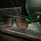 Nava Flex Sunglasses - Green - Sunglasses - Brondals - Image 1