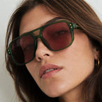 Nava Flex Sunglasses - Green - sun protection - Brondals - Image 7