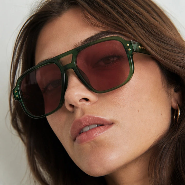 Nava Flex Sunglasses - Green - sun protection - Brondals - Image 7