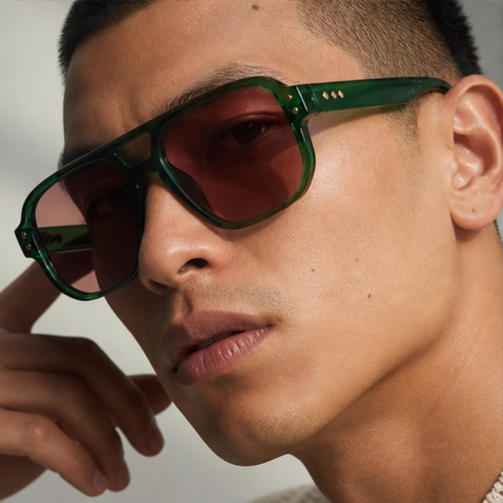 Nava Flex Sunglasses - Green - uv400 - Brondals - Image 6